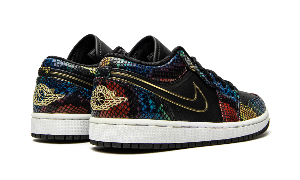 Air Jordan 1 Low WMNS "Multicolor Snakeskin" CW5580 001