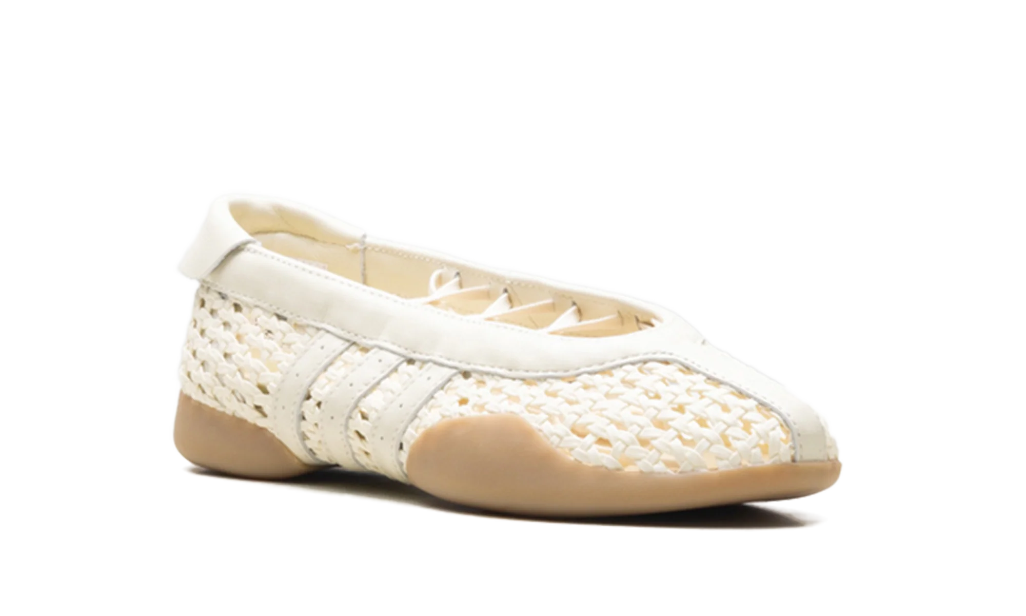 Taekwondo Mei Ballet WMNS "Basketweave Cream White" KI3582