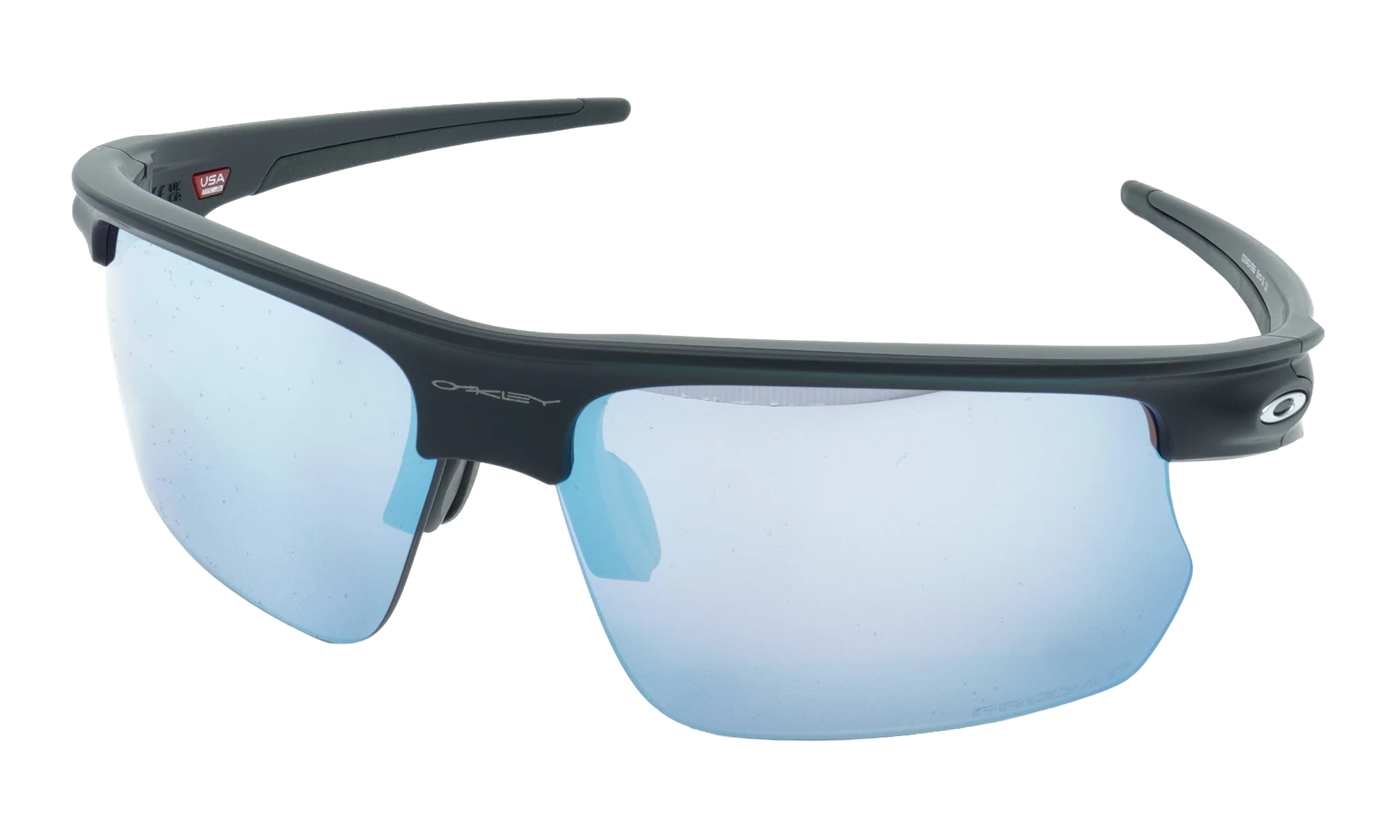Bisphaera Polarized Sunglasses "Matte Black / PRIZM Deep Water" OO9400 09