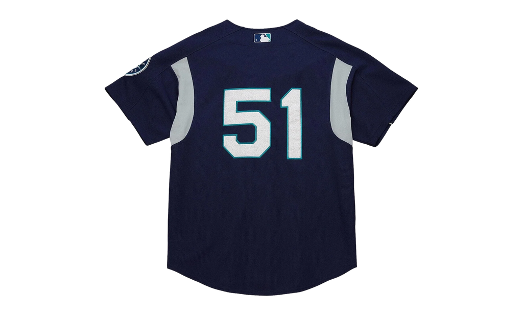 MLB Ichiro Suzuki Jersey "2003 Seattle Mariners – Blue" ABPJ7114 SMA03ISUMABL