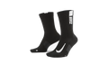 Multiplier Crew Socks (2 Pairs) "Black / White" SX7557 010