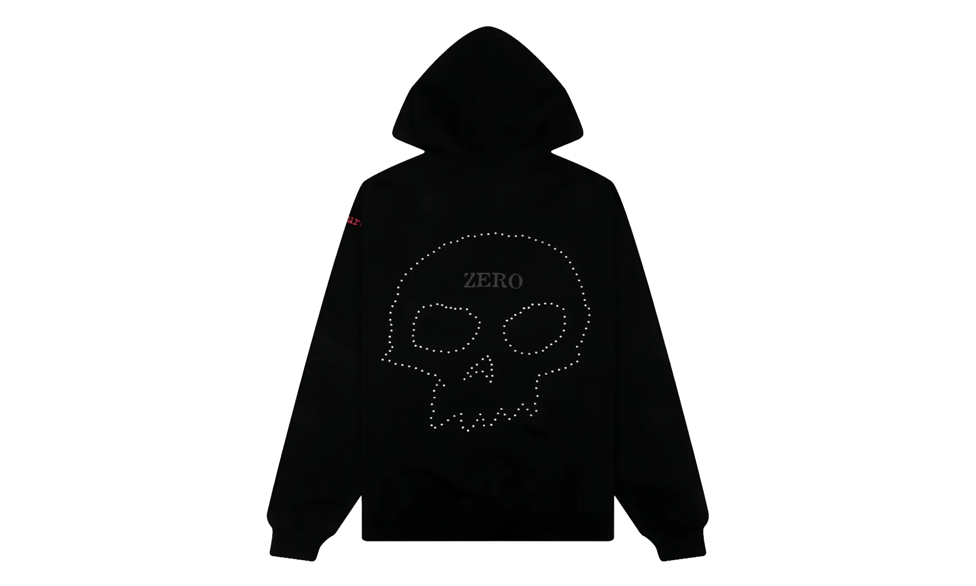 Dane Studded Full Zip Hoodie "Zero - Black" P26SPZ002-BLK