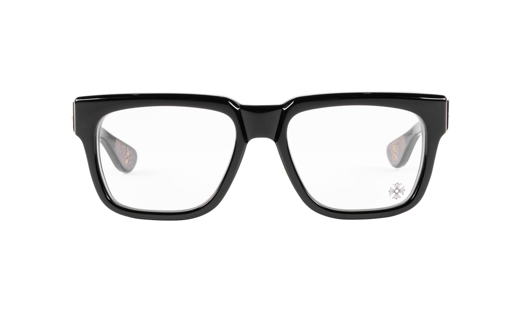 Box Officer Eye Glasses "Black Gold plated “18 KG" CHRM0937