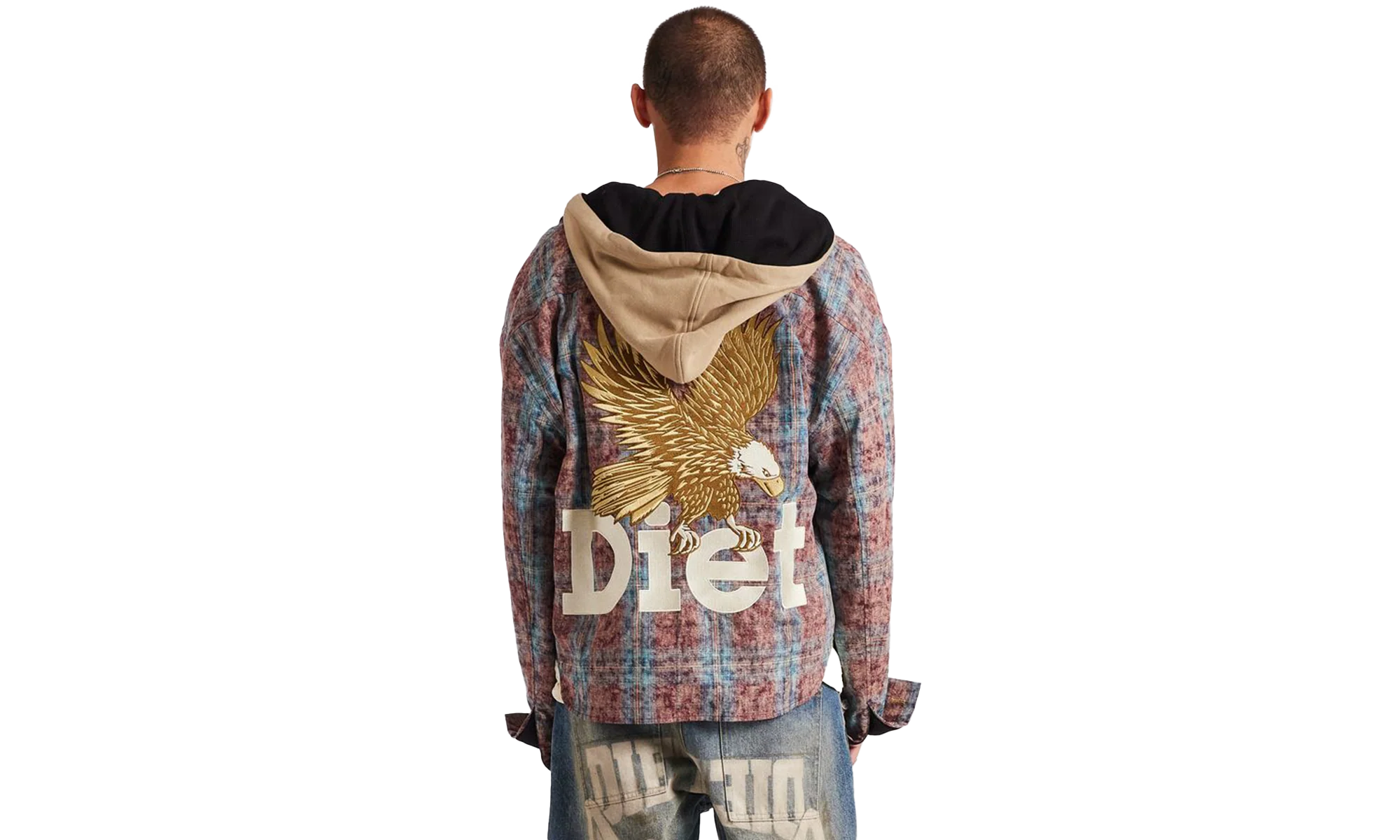 Eagle Hooded Flannel "Acid Wash" DSM HOL2501 015