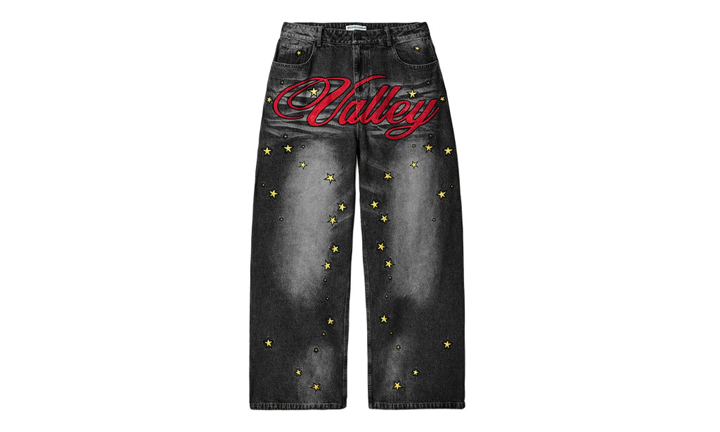 Cosmo Denim Pants "Black" VAL100