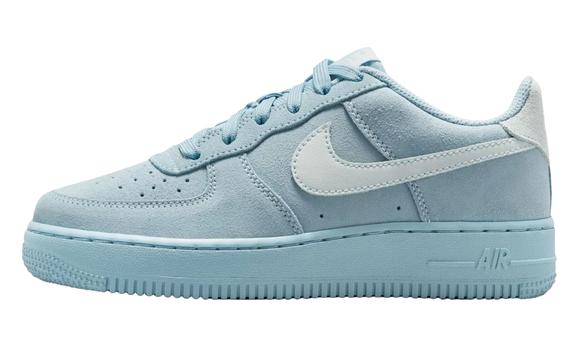 Air Force 1 Low LV8 GS "Light Armory Blue Platinum" IB5688 400