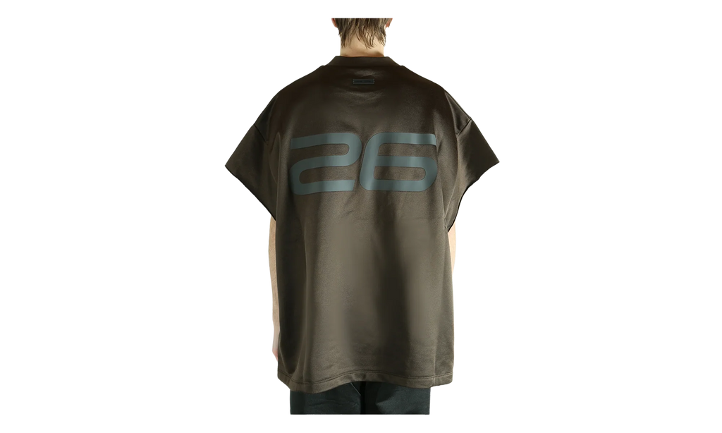 Satin Fleece 90's Muscle Tee "Brown" 192HO256882F