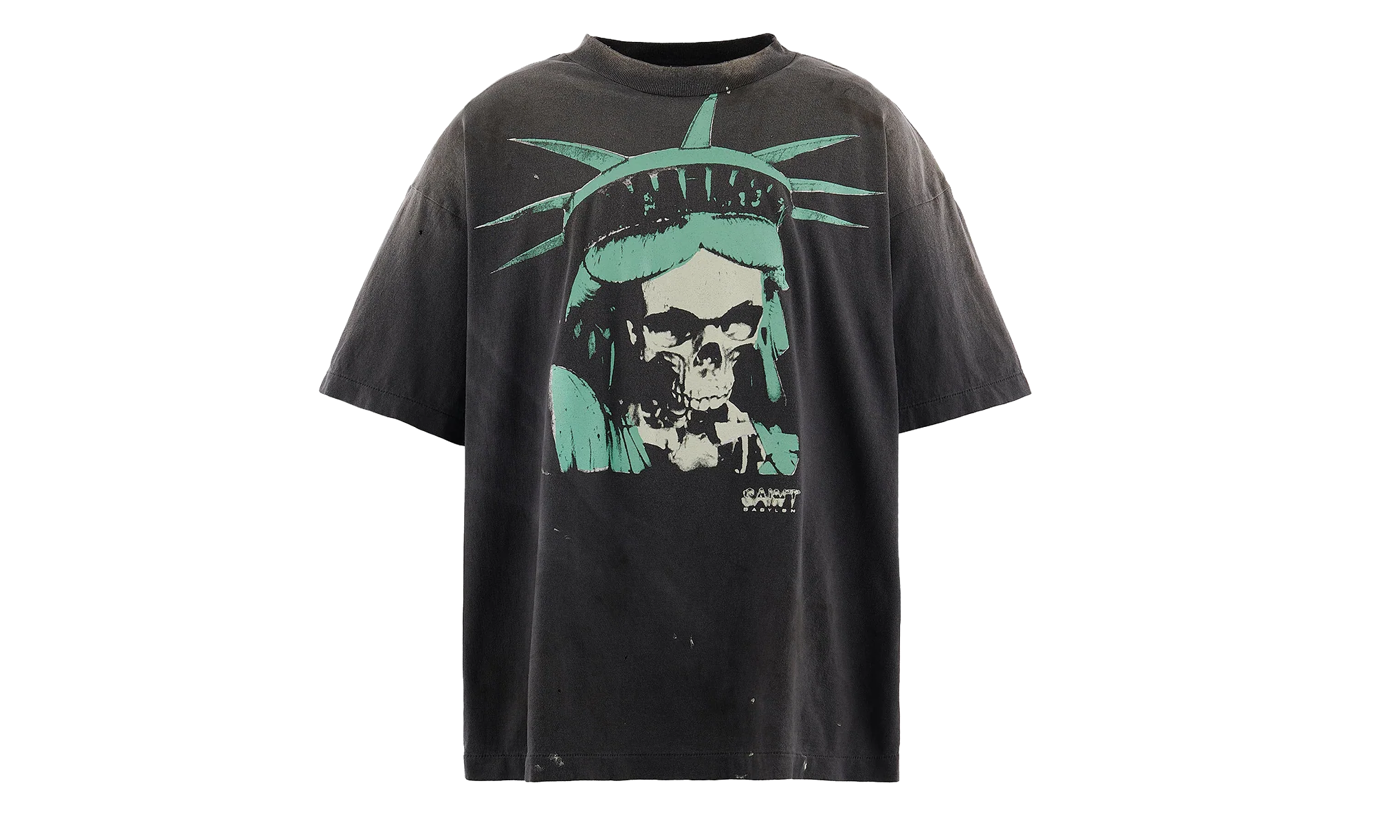 Babylon Statue Skull Short-Sleeve Tee "Black" SM HR1 0000 C47