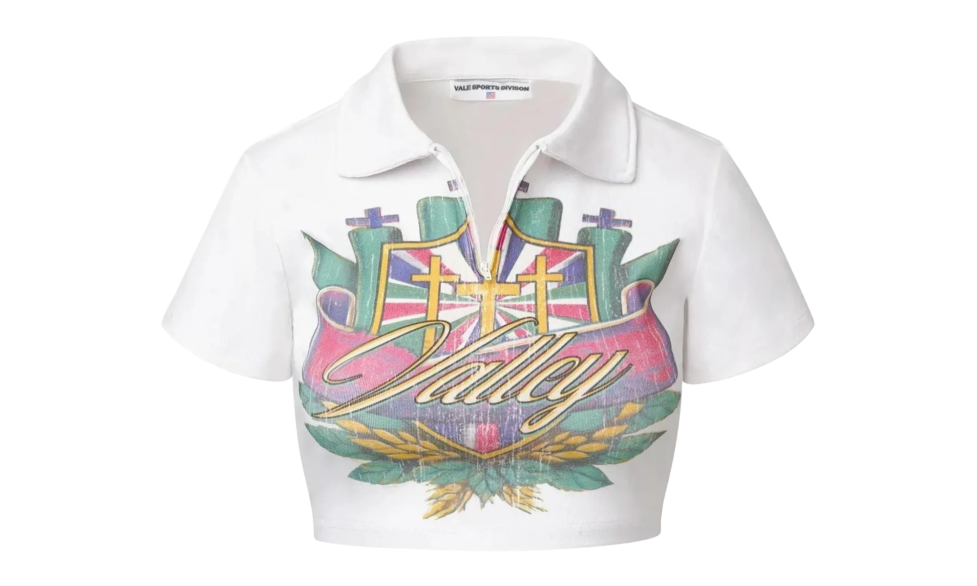 Valor Cropped Rugby Top Wmns "White" 10075730