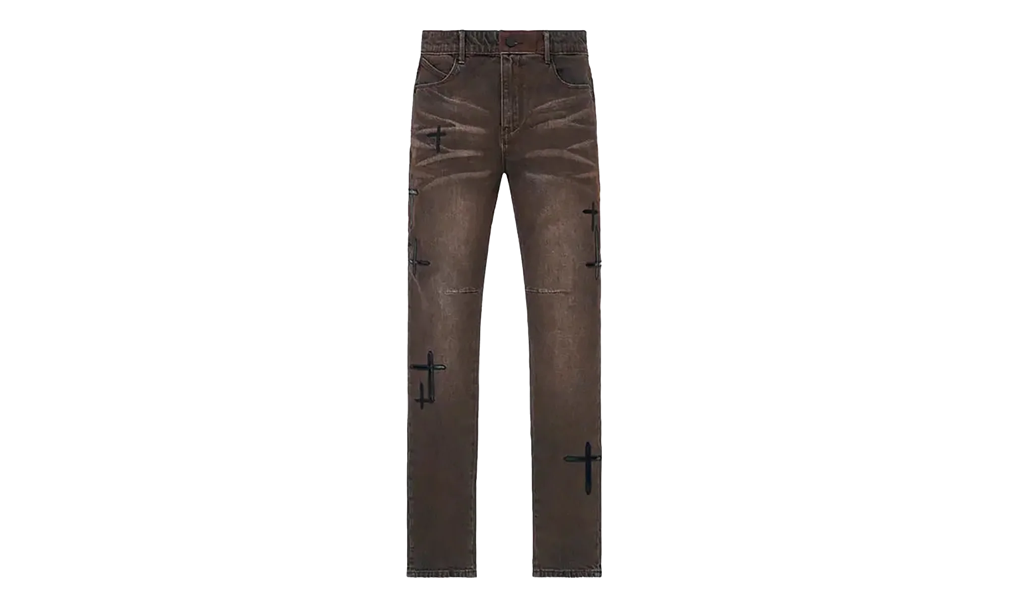 Bryant Skinny Jeans "Mocha Drift Cross Patch" MEXOD1214 J1205MCDCP
