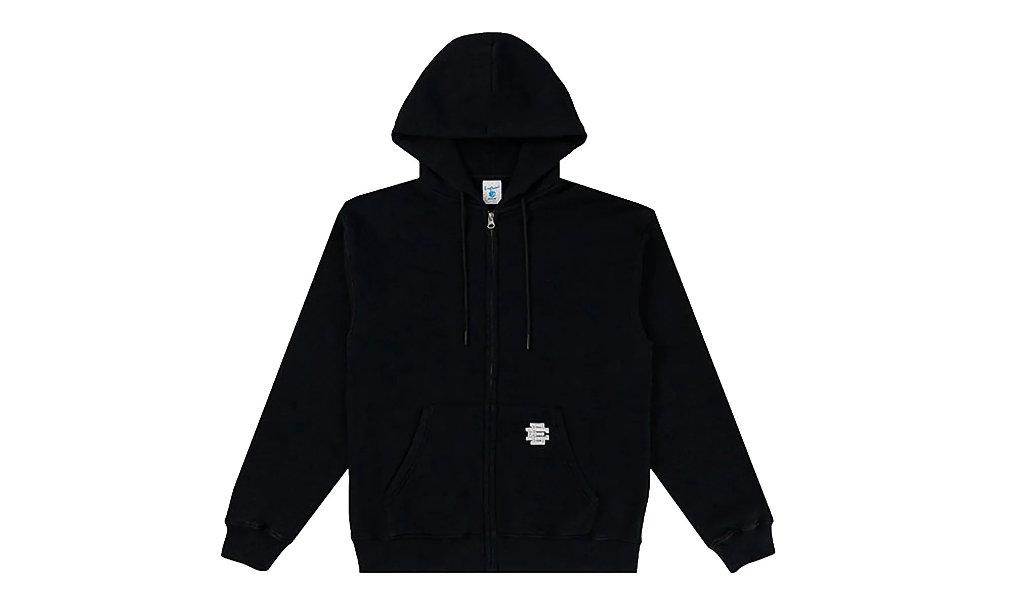 EE FULL ZIP HOODIE "FW23 - Black/Grey" EE833