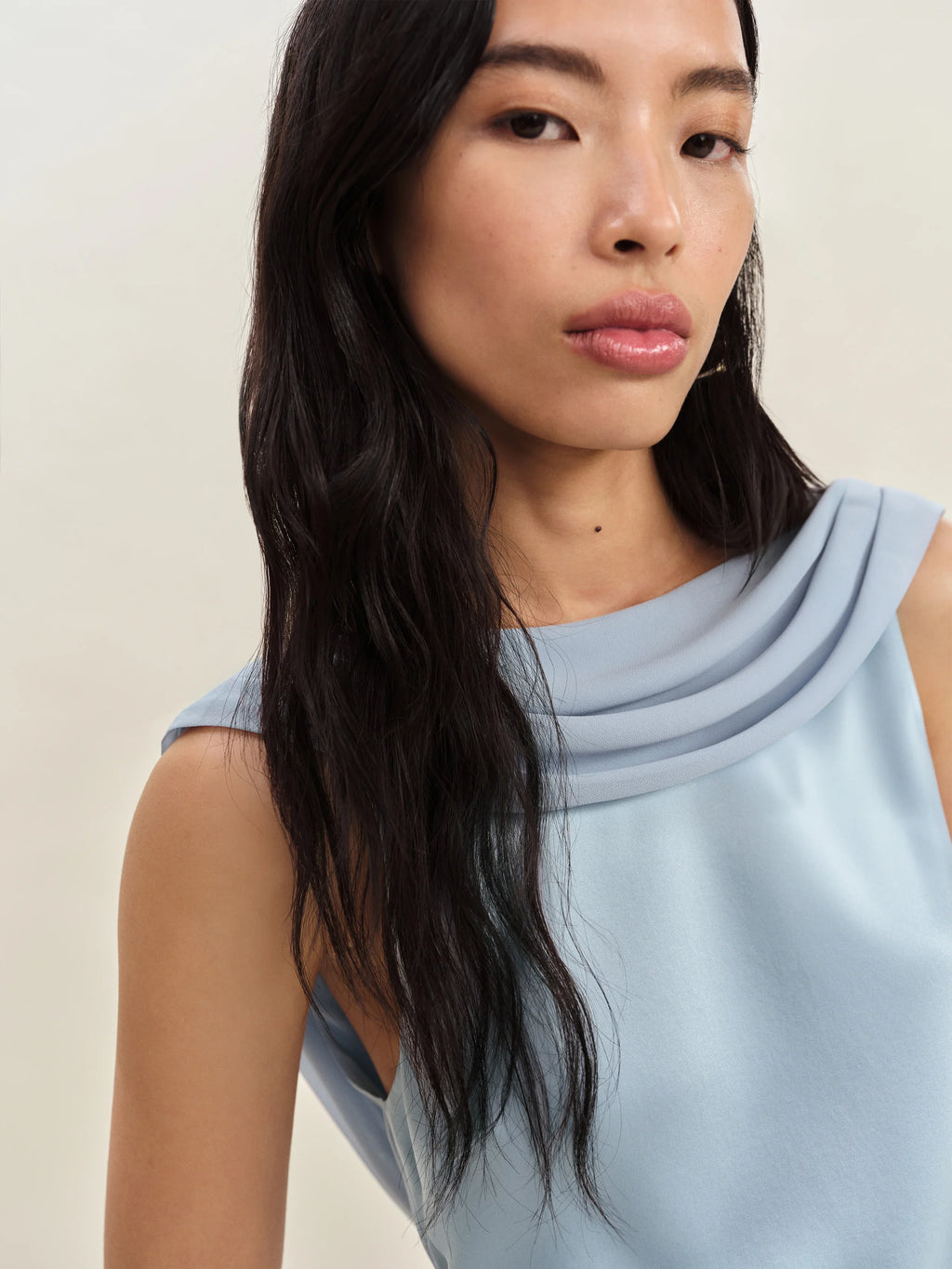 Élan Ice Satin Mini Dress
