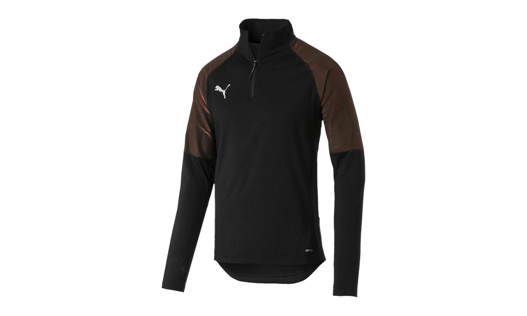 FTBL NXT 1/4 Zip Top Jacket "Puma Black / Red Blast" 656173 01