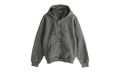 Smooth Stock Pig Dyed Zip Hoodie "BLACK" 1975021 BLAC