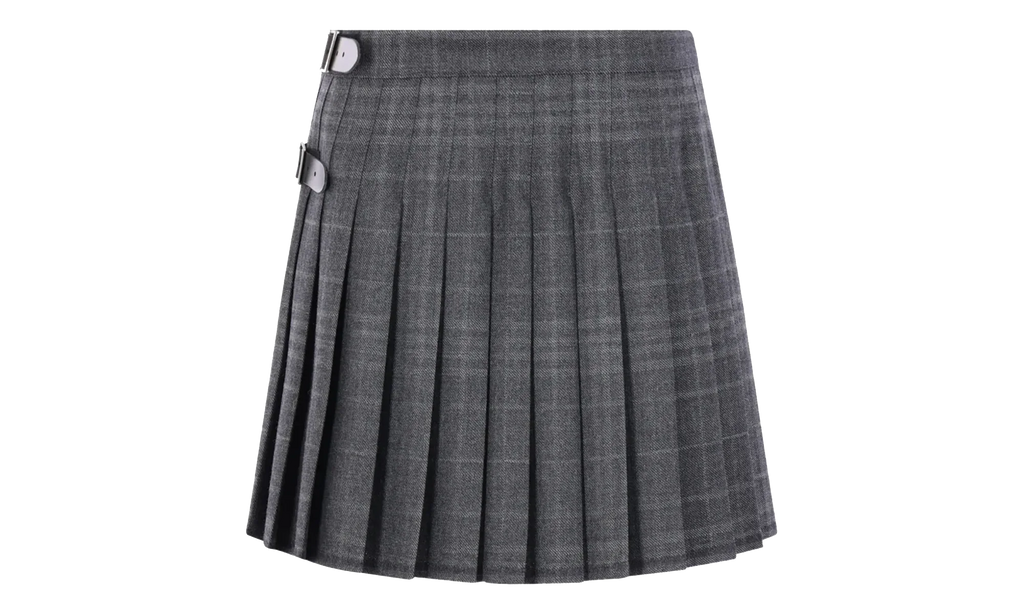 Pleated Mini Skirt WMNS "Grey" 850673 TQT01 1240