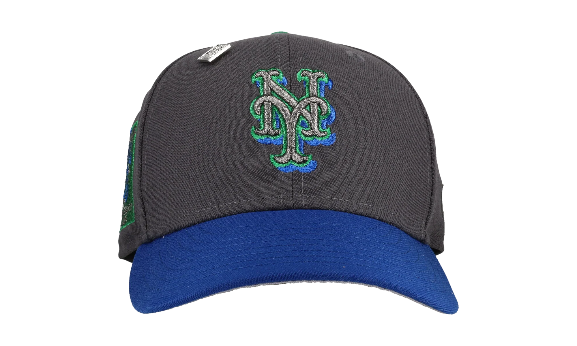 59FIFTY New York Mets Shea Stadium Fitted Hat "Graphite / Blue / Pewter" NE202