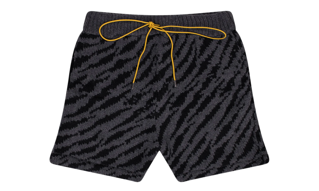 Zebra Knit Short "Grey" RHPF23SH07151674