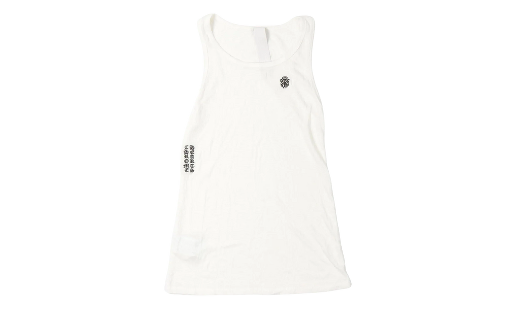 Eyechart & Dagger Logo Tank Top WMNS "White" CHRM1027