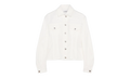 FITTED DENIM JACKET "OPTIC WHITE" RW JA0135 D011 A23 01
