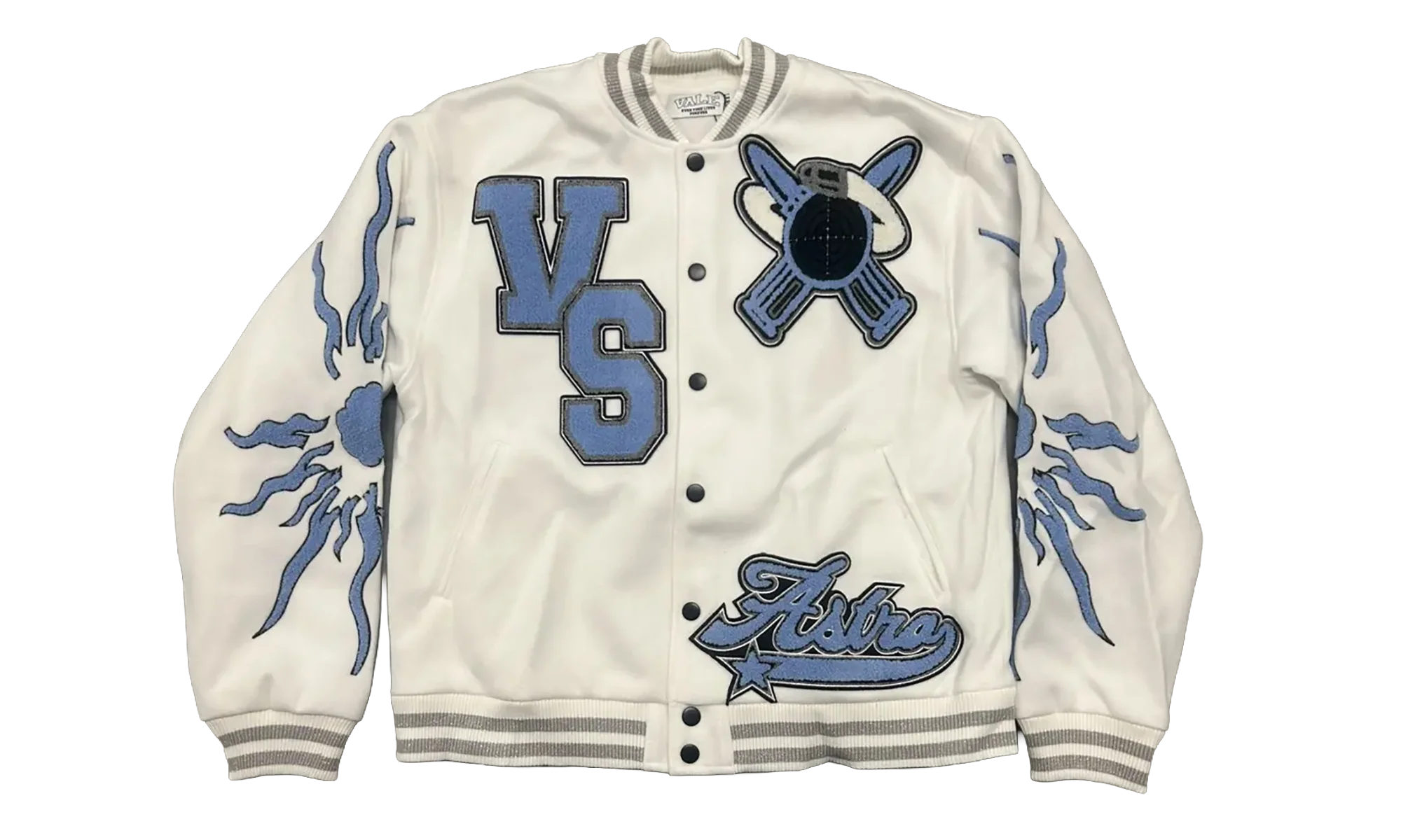 Varsity Jacket "Ice Grey" VAL148