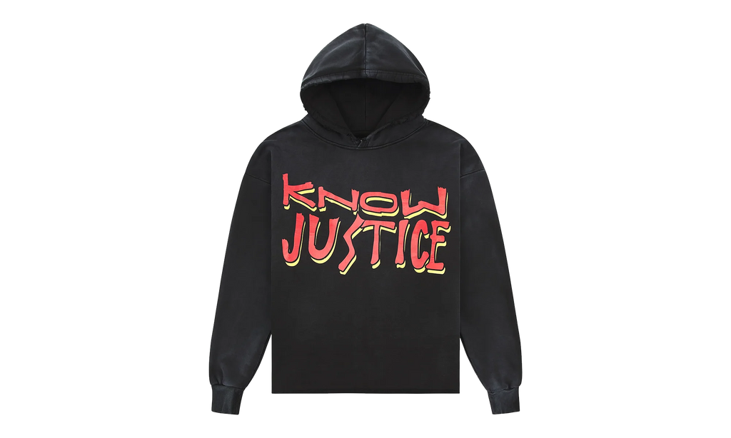 Know Justice Know Peace Hoodie "Black" BAR14