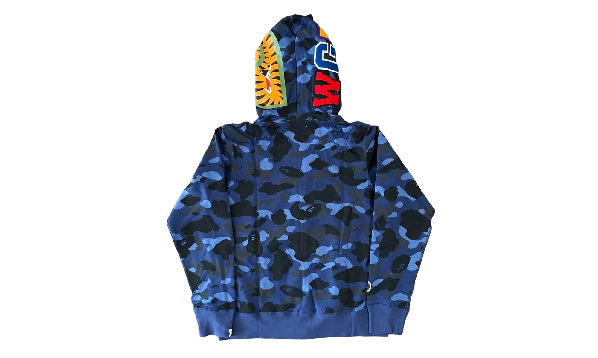 Color Camo Shark Full Zip Hoodie "Navy Blue" BCCSFZUHSB