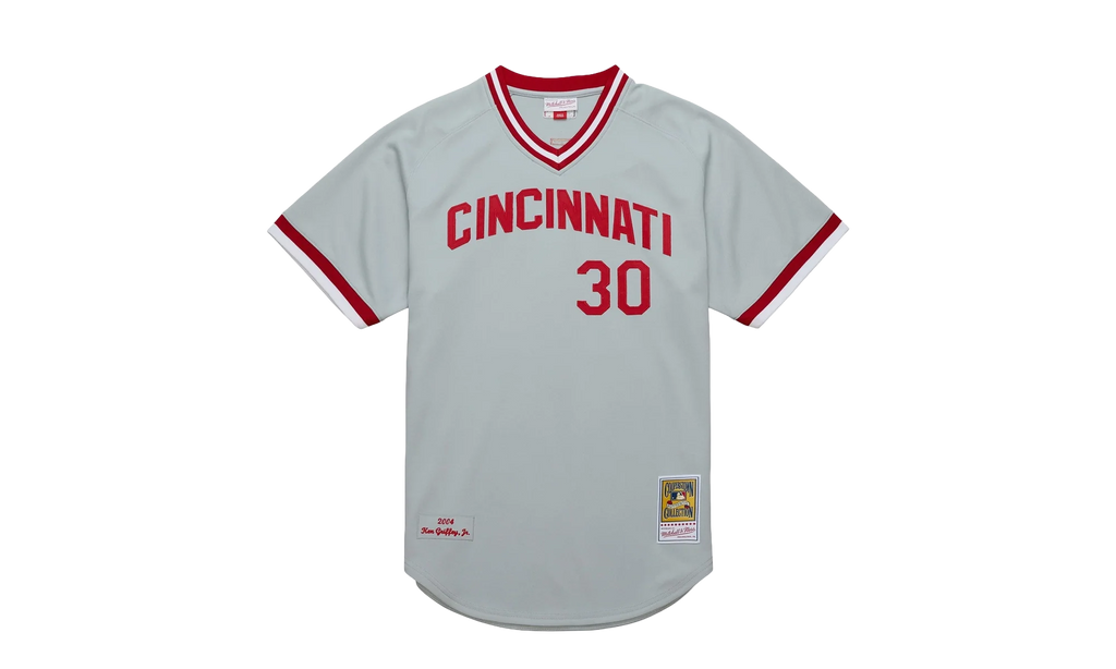 MLB Ken Griffey Jr. Alternate Jersey "2004 Cincinnati Reds - Grey" AJY17187 CRE04KGJGREY