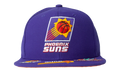 NBA Hardwood Classics Front Face Snapback Cap "Phoenix Suns - Purple" 6HSSMM21130 PSUPURP