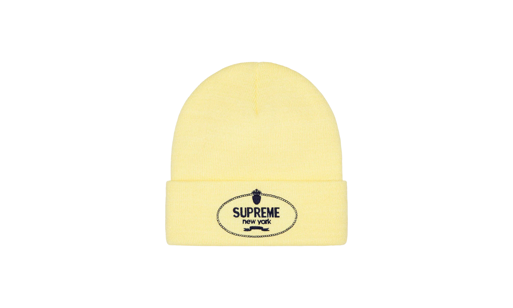 Crest Beanie "FW24 -Light Yellow" SU968