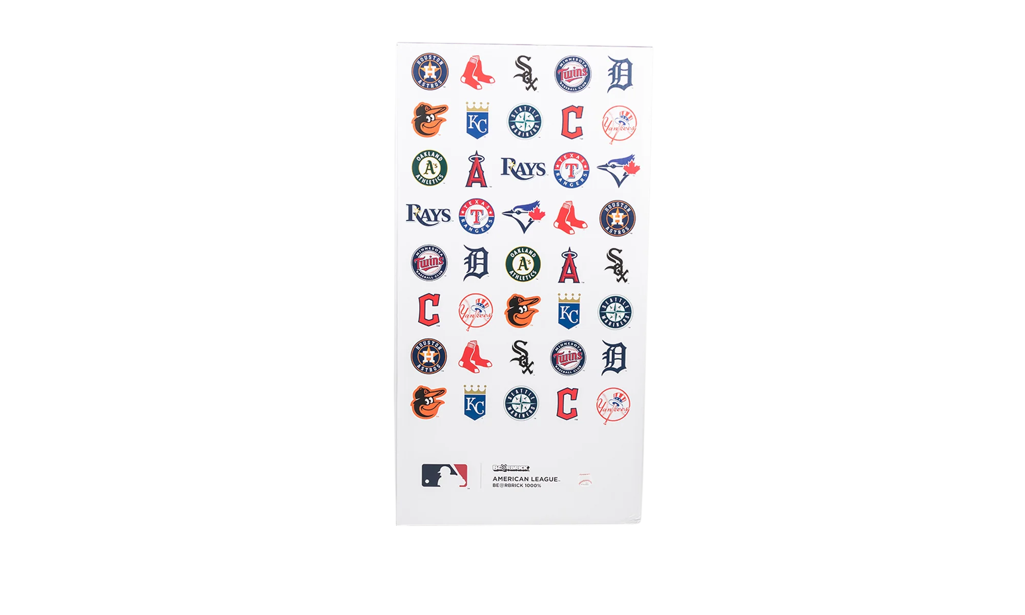 MLB American League Bearbrick "1000%" MEDI0166