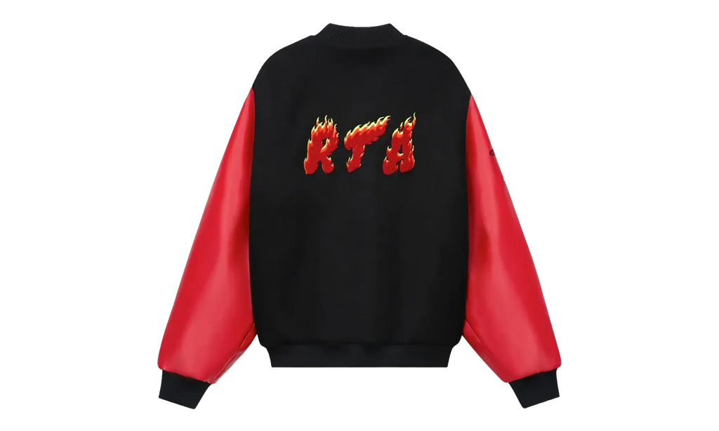 Marty Flame Logo Jacket "Black / Red" MRLDW930 W1702BRFLG
