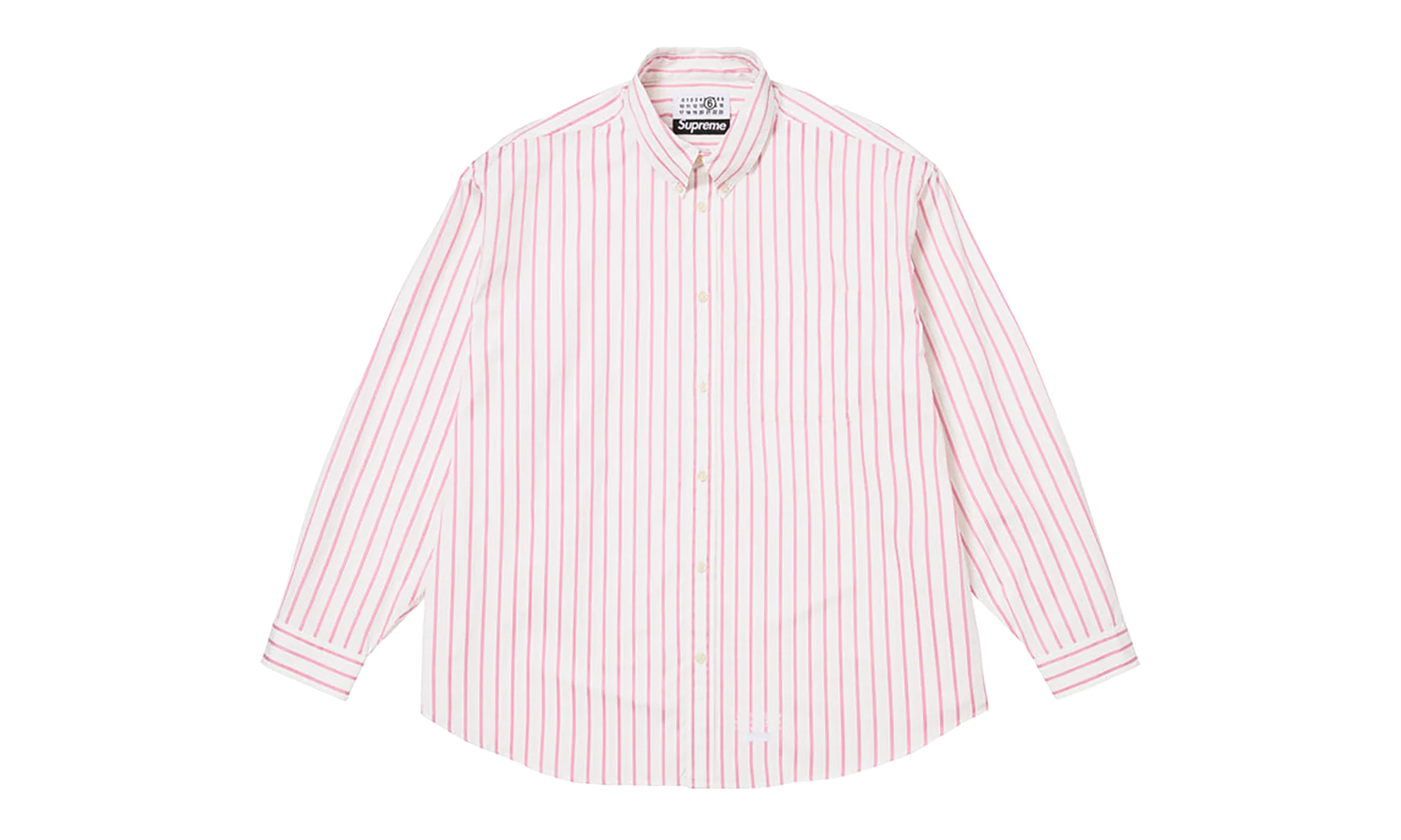 MM6 Maison Margiela Stripe Shirt "SS26 - White" SU27190