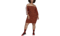 Printed Dress X Rich Mnisi Shirt "True Orange / Black" HD7156