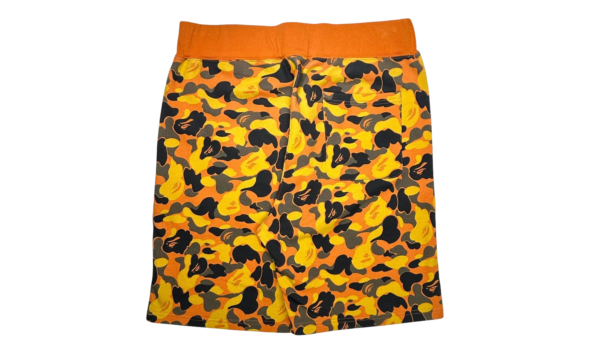 BAPE x XO Shark Sweat Shorts "Orange" BXSSSO