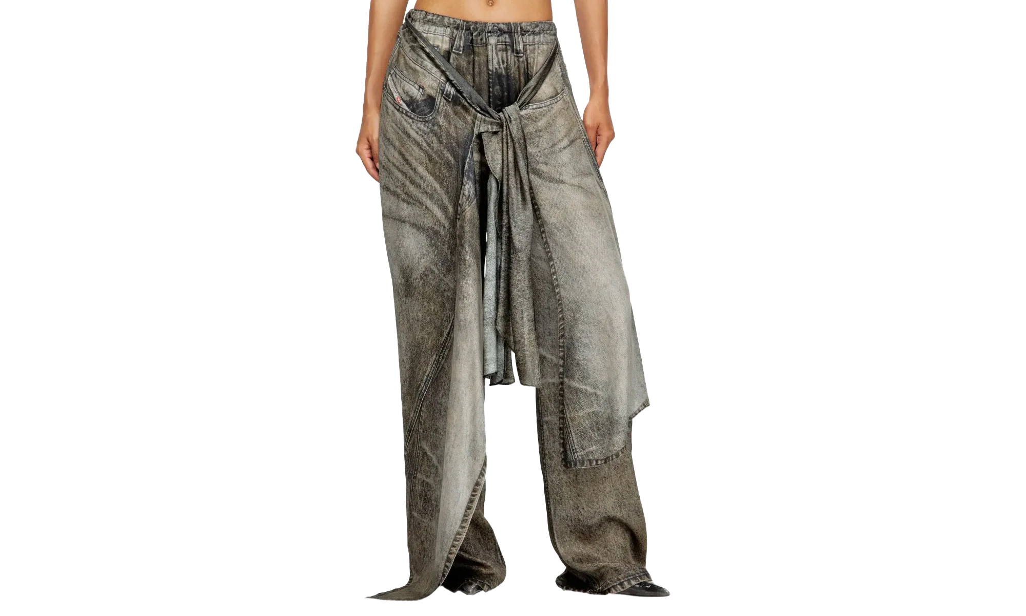 P-Aloma Trousers "02 BLACK/DENIM" A18579 0LKCT 02