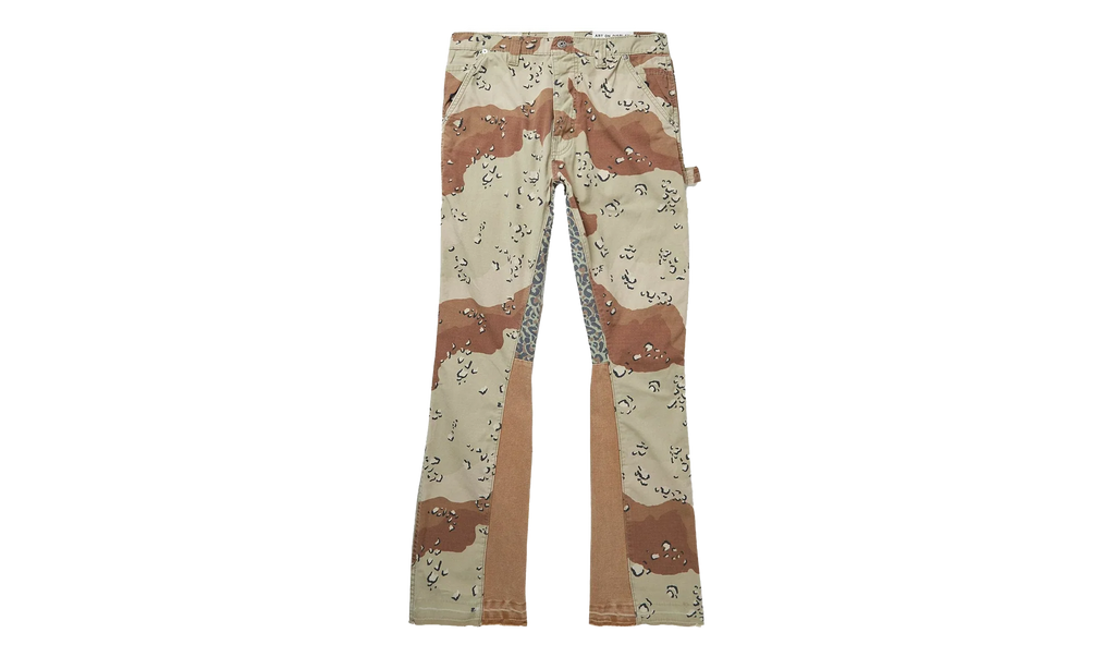 Chocolate Chip LA Flare Camouflage Trousers "Brown" LA 5365 FCHCH