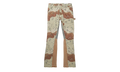 Chocolate Chip LA Flare Camouflage Trousers "Brown" LA 5365 FCHCH