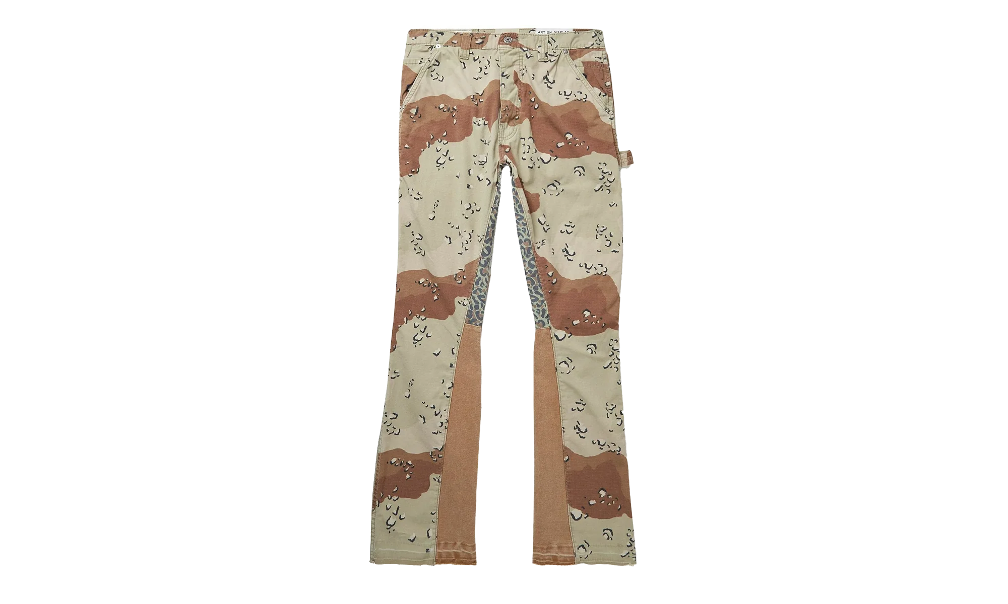 Chocolate Chip LA Flare Camouflage Trousers "Brown" LA 5365 FCHCH