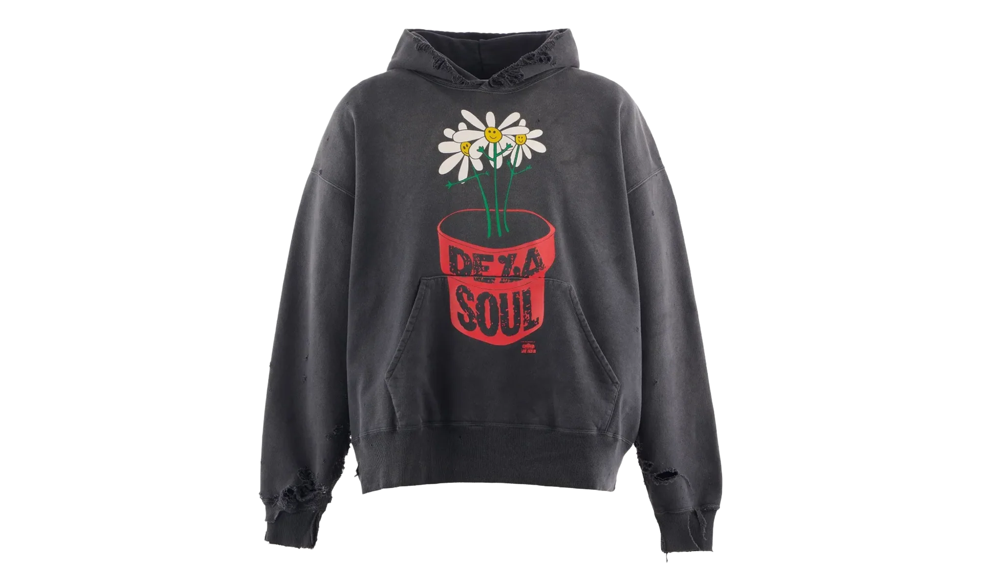 De La Soul Hoodie "Black" SM HR1 0000 C19
