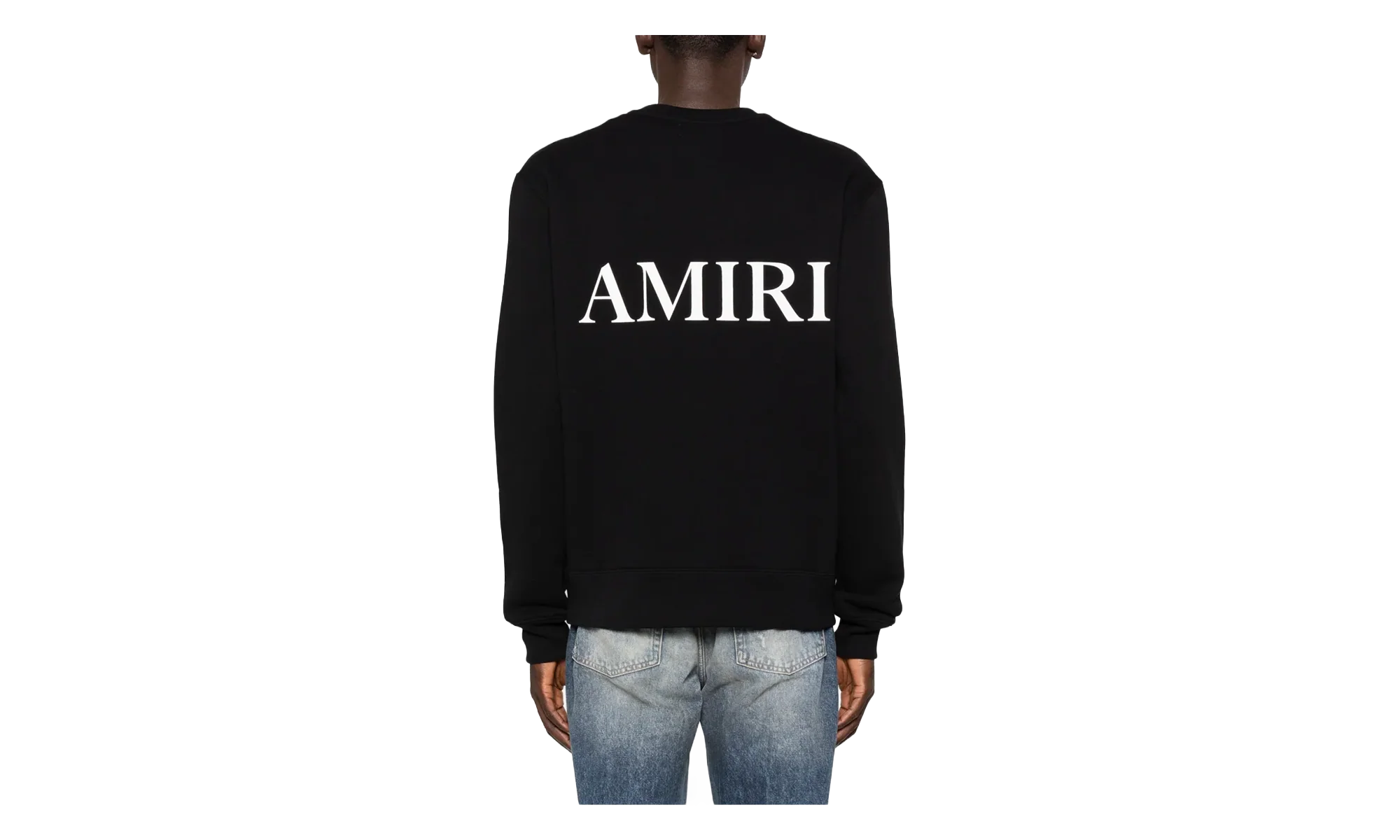 MA Core Logo Crew Sweatshirt "Black" AMTOJR1128 001