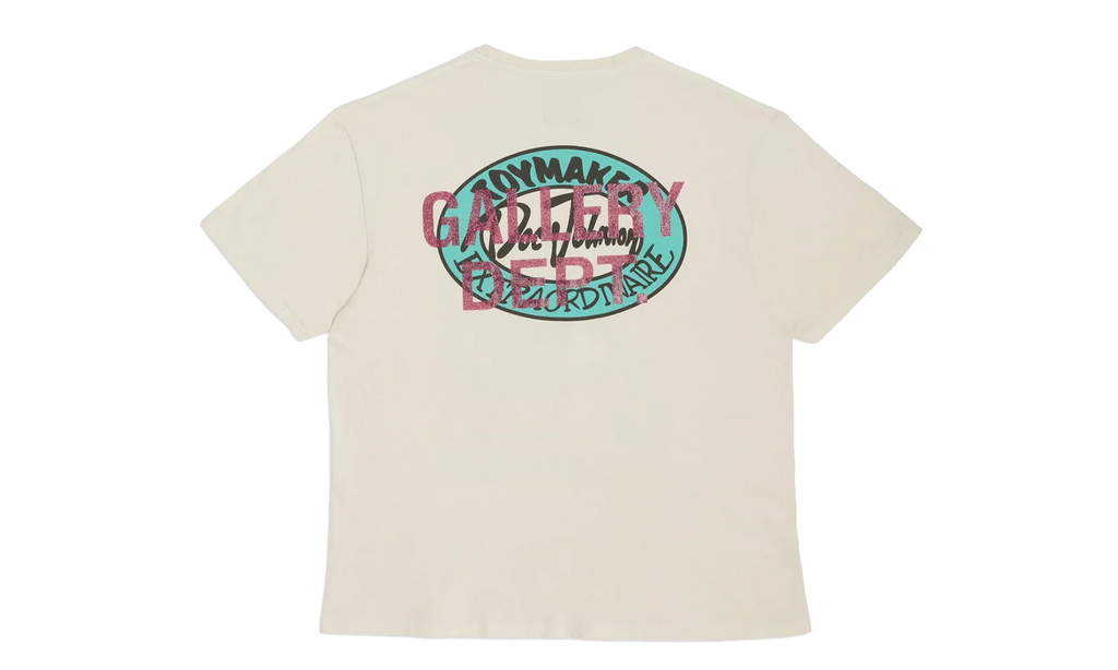 Doc Johnson Batteries Dead Short Sleeve Tee Shirt "Antique White" GDBDSSTSAW
