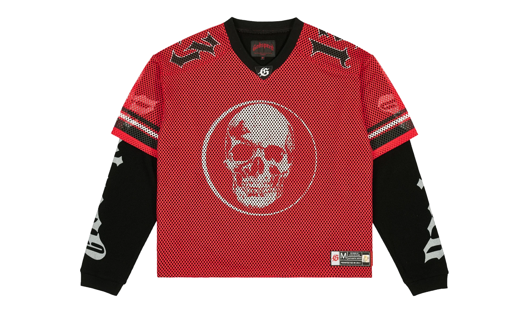 TD Layered Jersey "Black / Red / White" R2B4KFBC