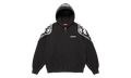 Wings Zip Up Hooded Sweatshirt "Black" SU27001