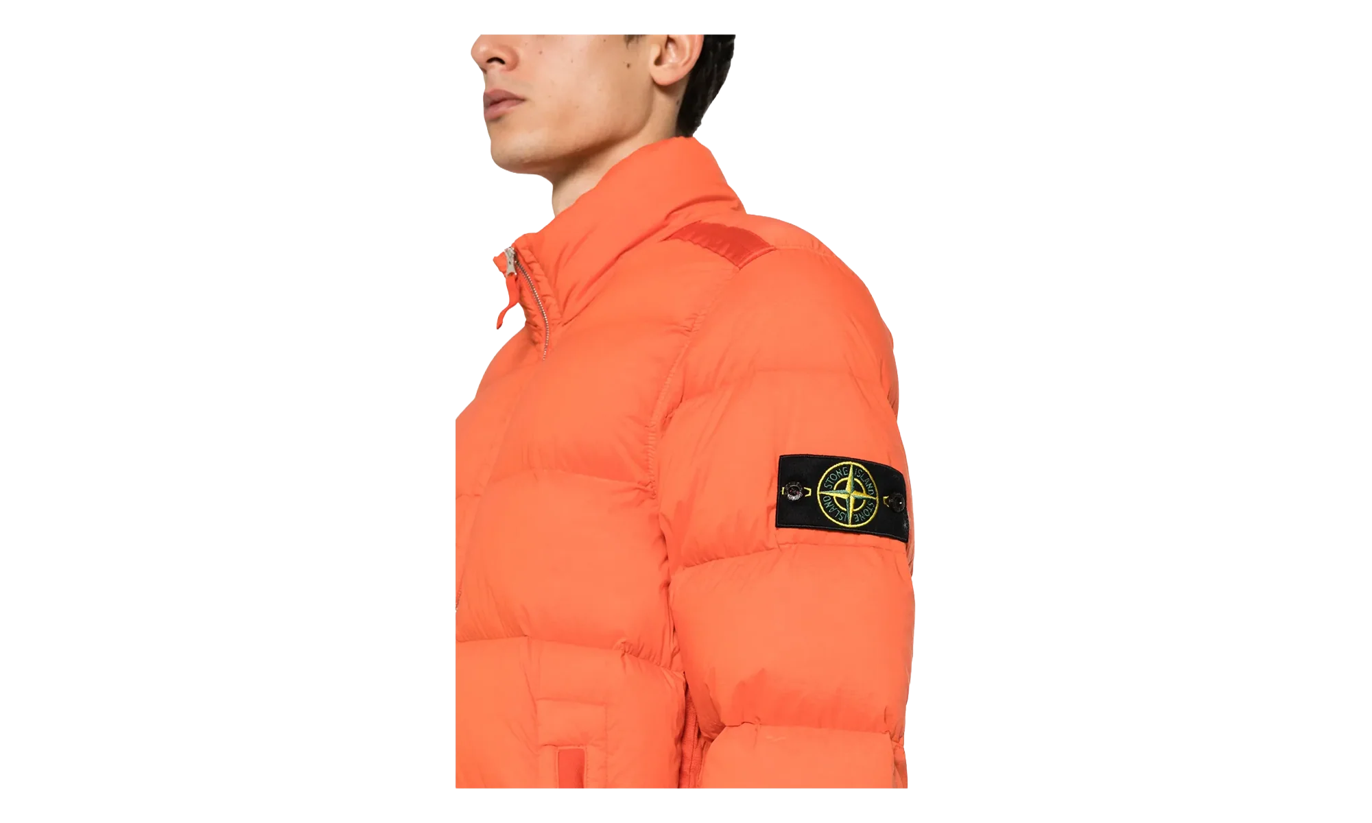 Seamless Tunnel Nylon Down TC Jacket "Lobster Red" 791544028 V0037