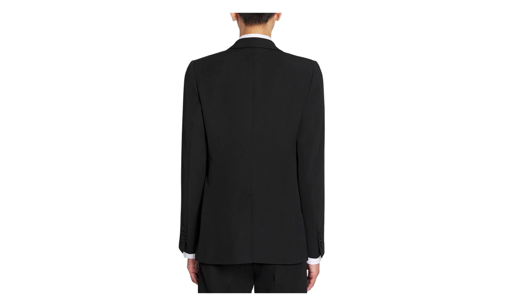 VIRGIN WOOL SINGLE-BREASTED JACKET "Black" RM JA0005 5576 P23 10