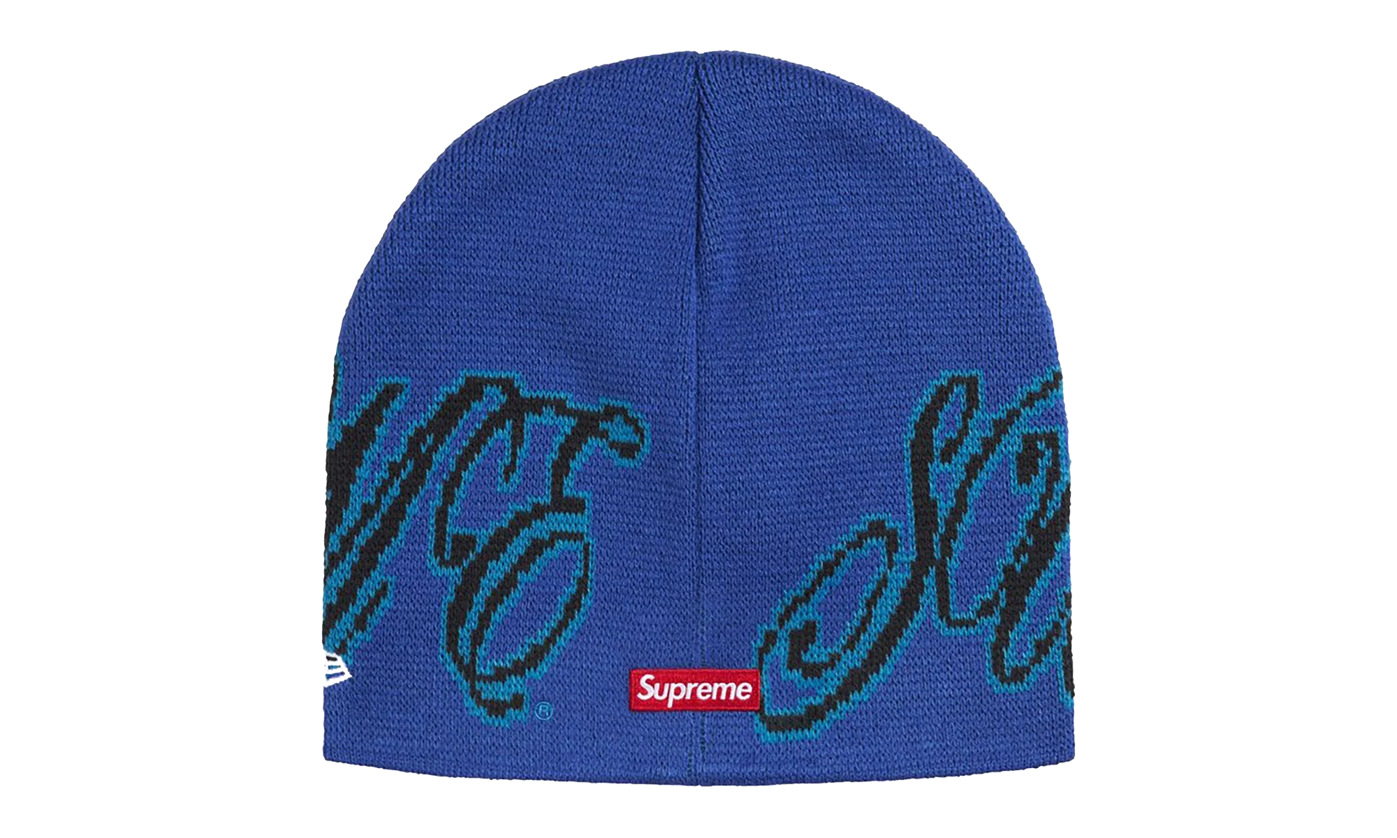 New Era Cursive Beanie "SS26 - Blue" SU27254