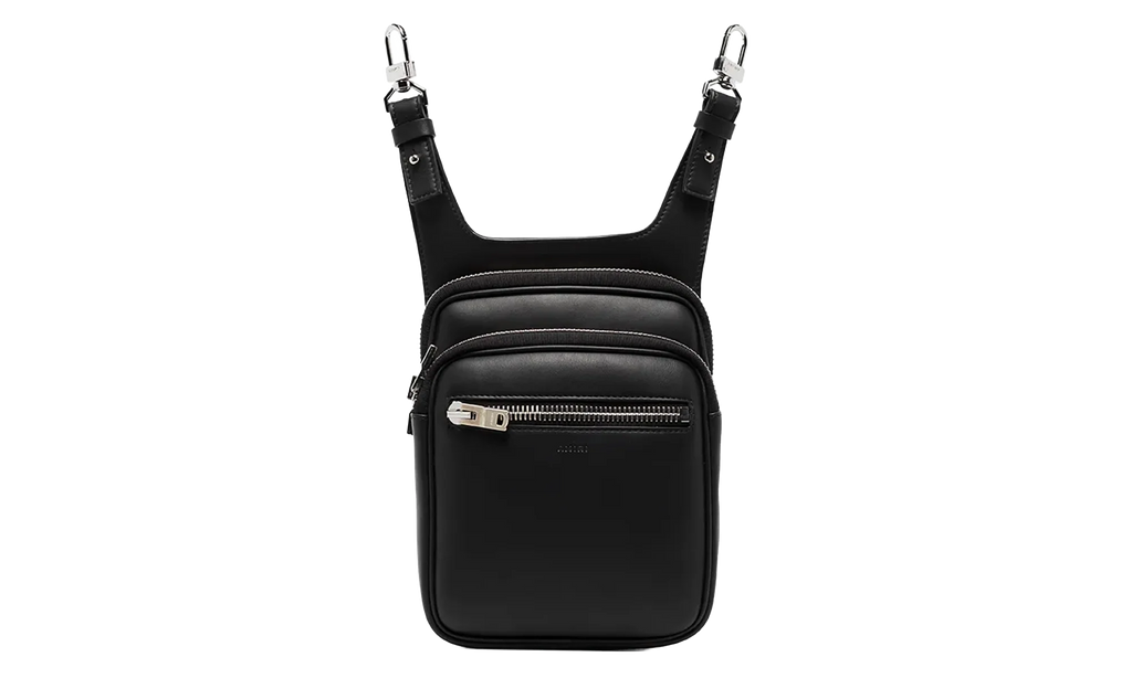 Calf Hip Pouch "Black / Silver" W0A32326CA BLS