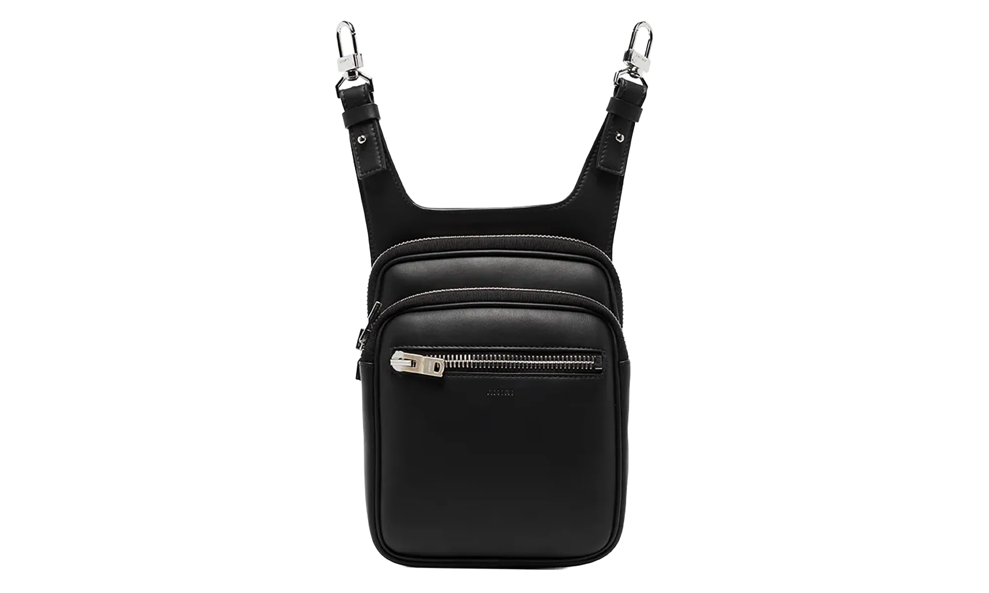 Calf Hip Pouch "Black / Silver" W0A32326CA BLS
