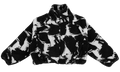 NSW Oversized High-Pile Fleece WMNS "Black White" IF0344 010