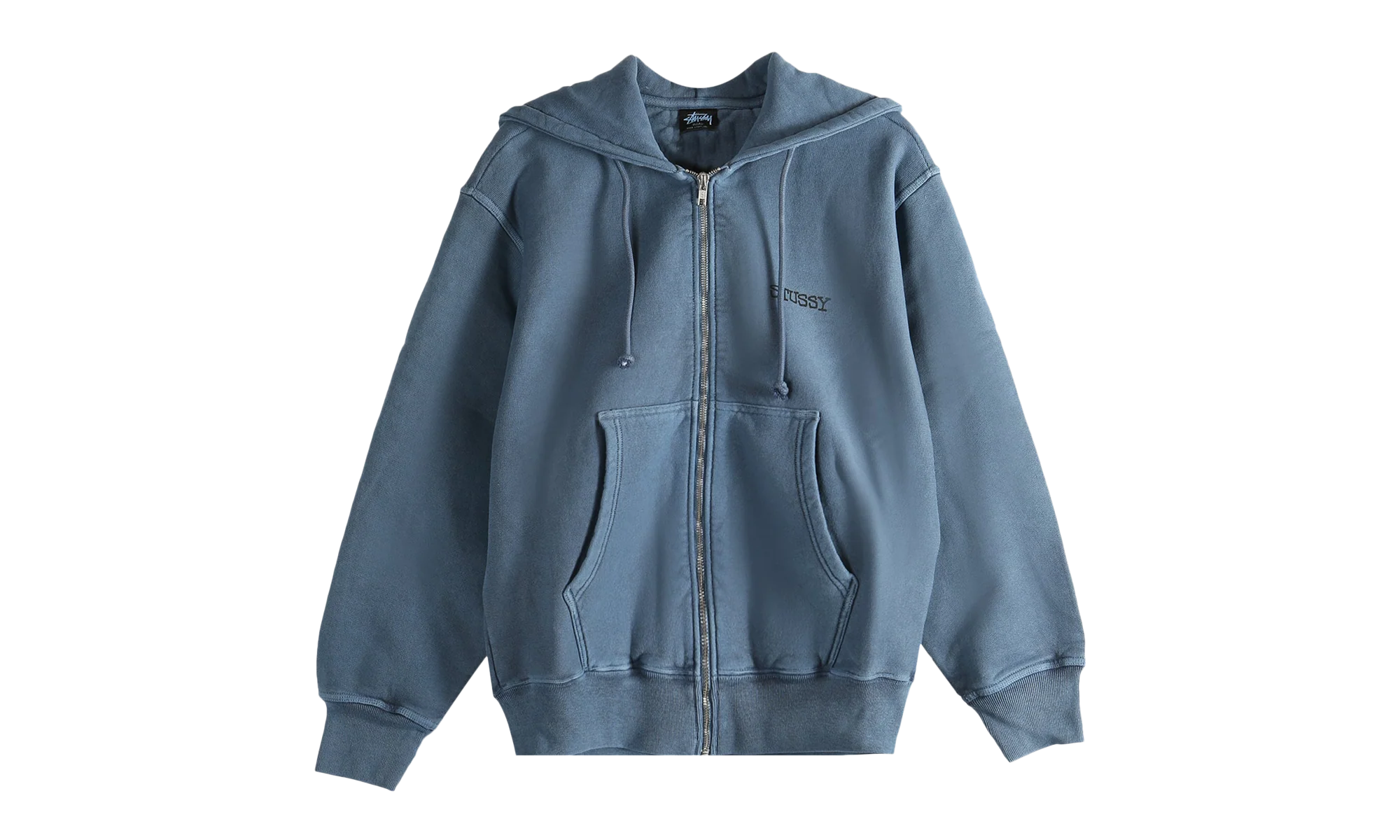Jumbo Pig Dyed Zip Hoodie "NAVY" 1975078 NAVY